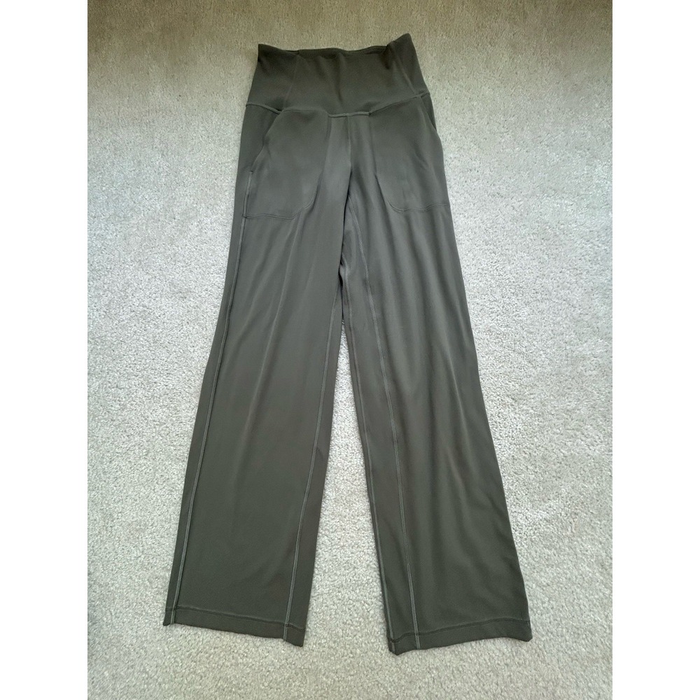 lululemon Align™ High-Rise Wide-Leg Pant 31" Size 4 Army Green